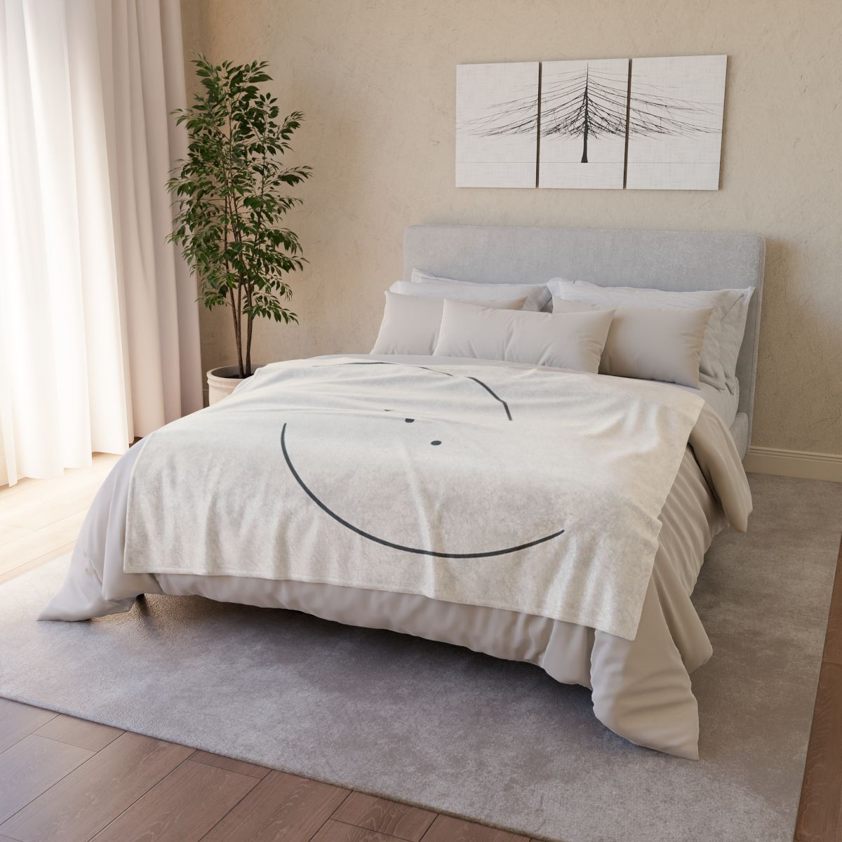 Twin Arc Constellation personalized cozy blankets