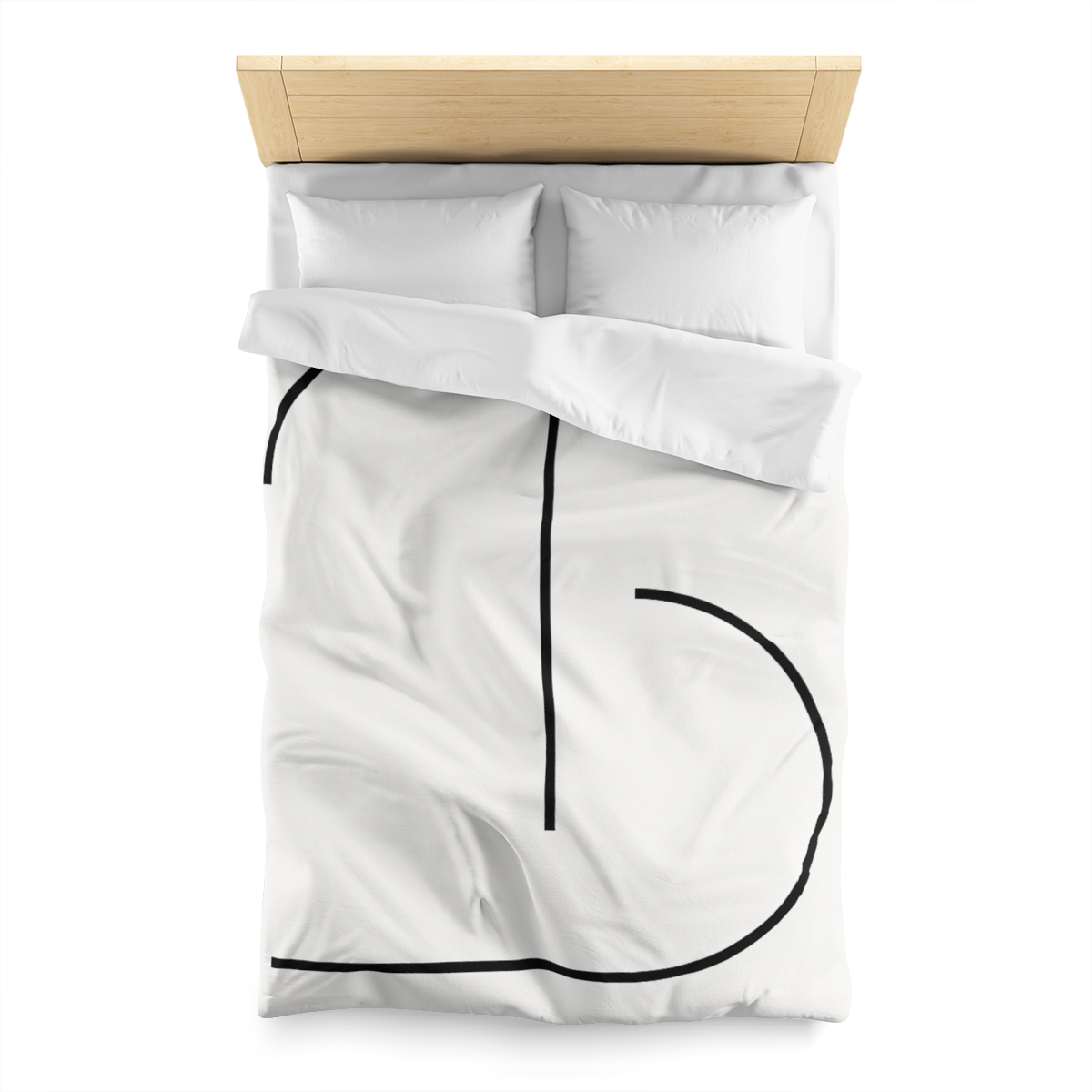 Twin Arc Horizon Offset custom duvets