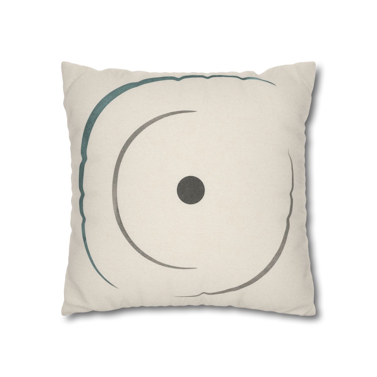 Twin Arcs And Centered Dot soft cotton pillow cases