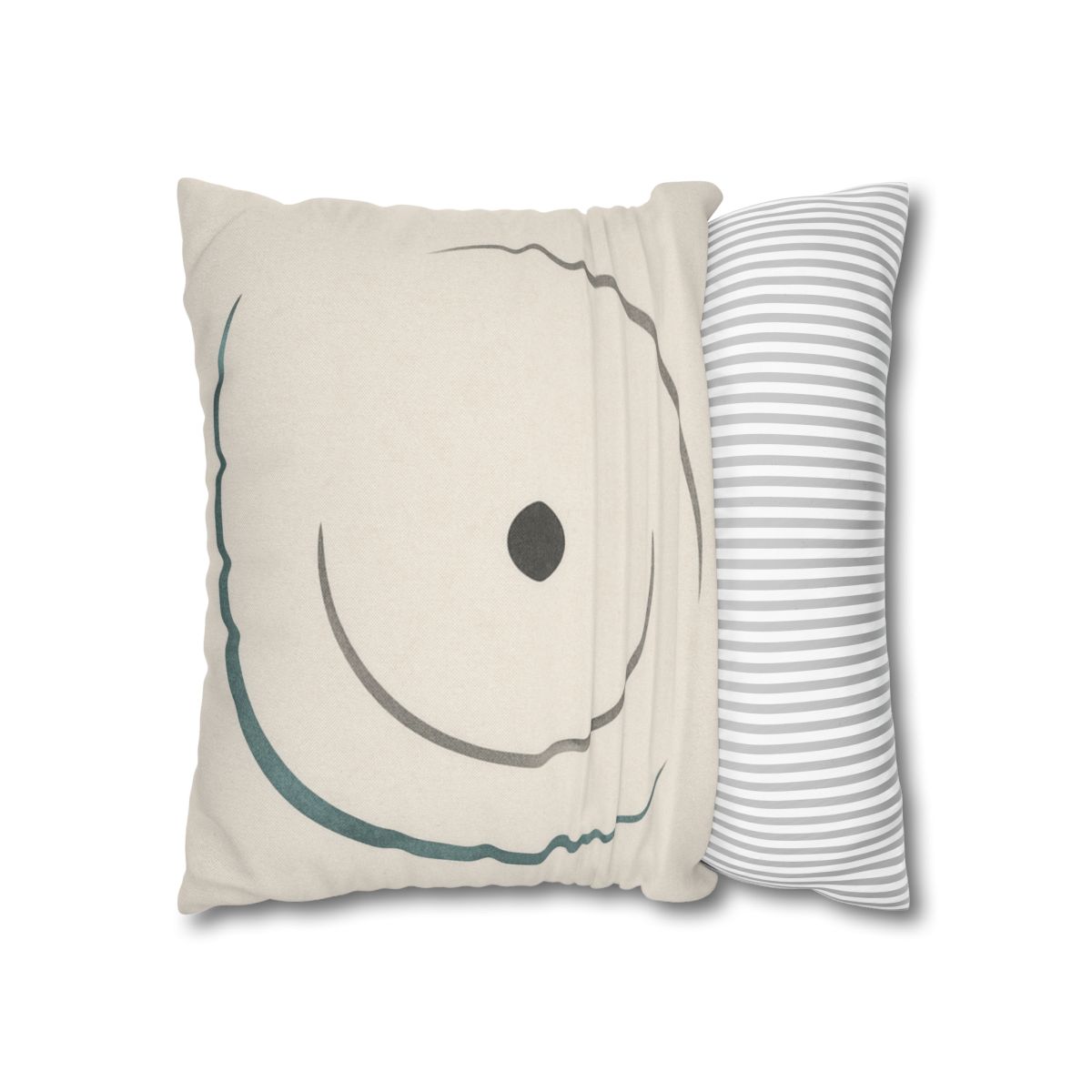 Twin Arcs And Centered Dot soft cotton pillow cases