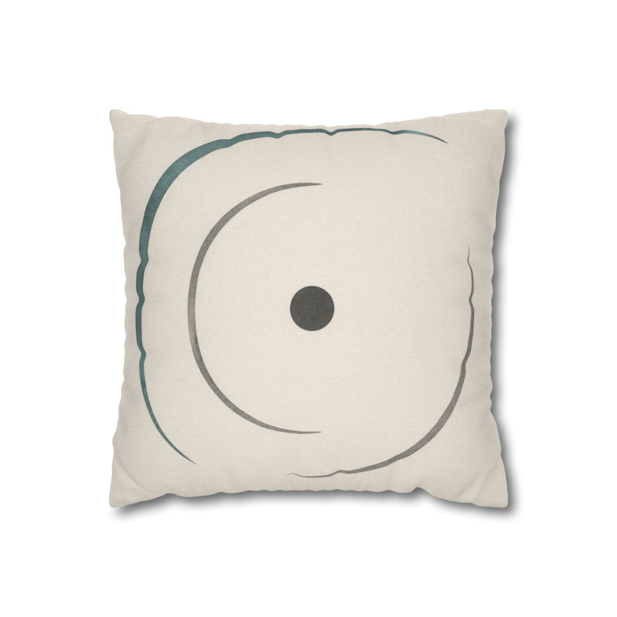 Twin Arcs And Centered Dot soft cotton pillow cases