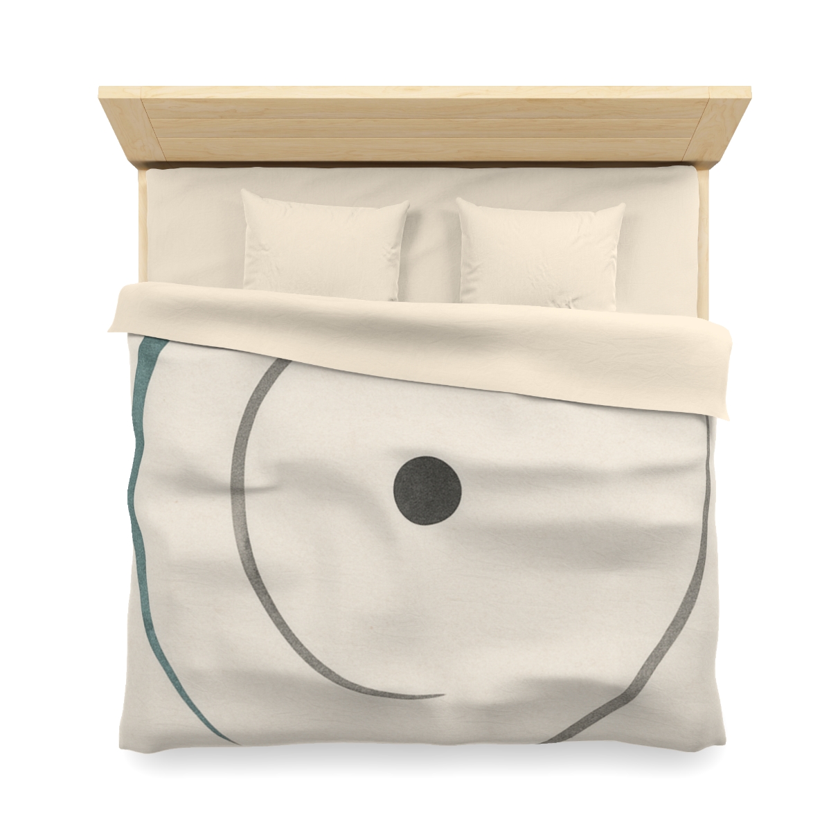 Twin Arcs And Centered Dot unique patterned duvets