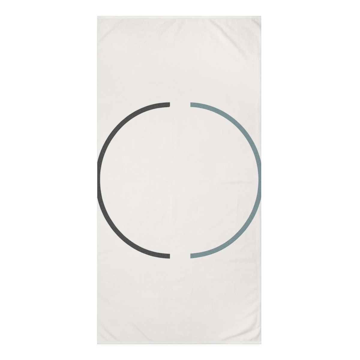 Twin Arcs And Central Pause designer printed towels