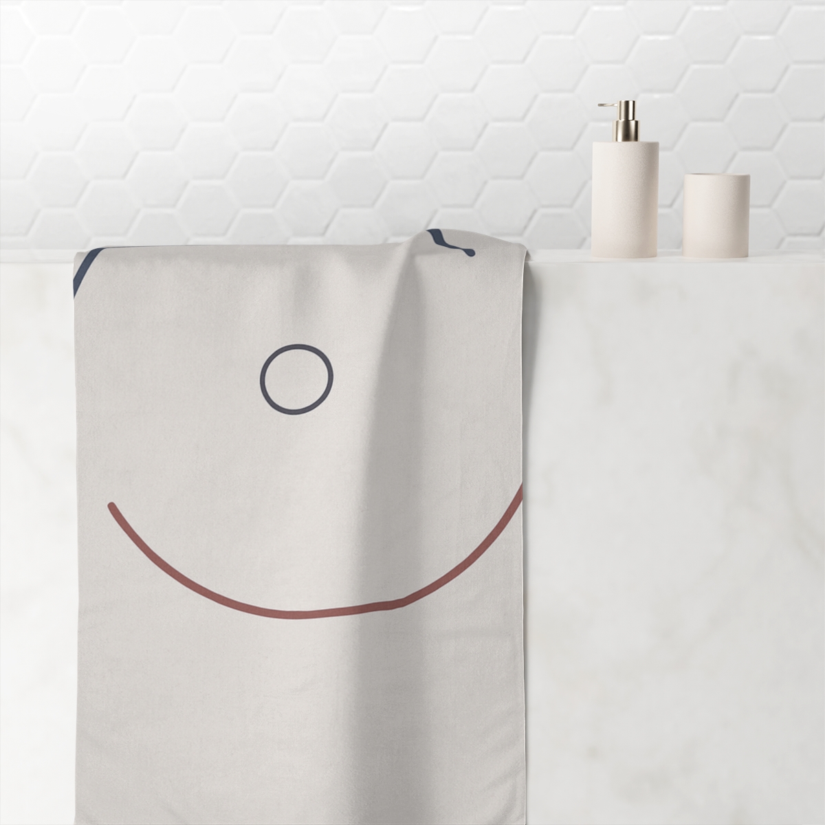 Twin Arcs In Quiet Opposition comfortable face towels