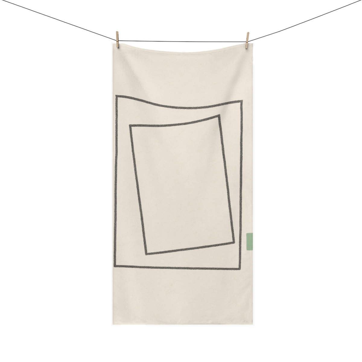 Twin Frames With Offset Opening decorative home towelscustom towels