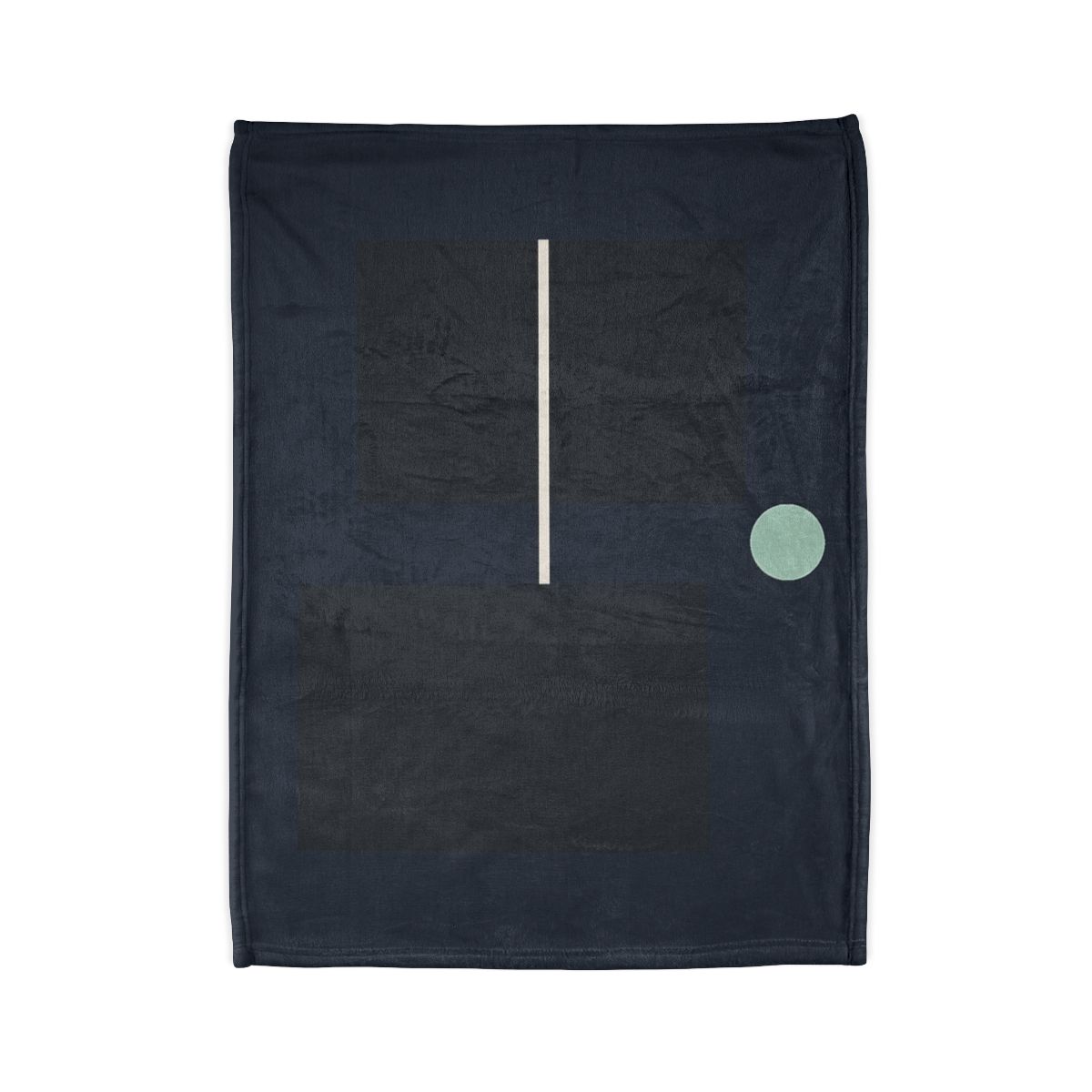 Twin Rectangles With Shared Edge Line decorative home blankets