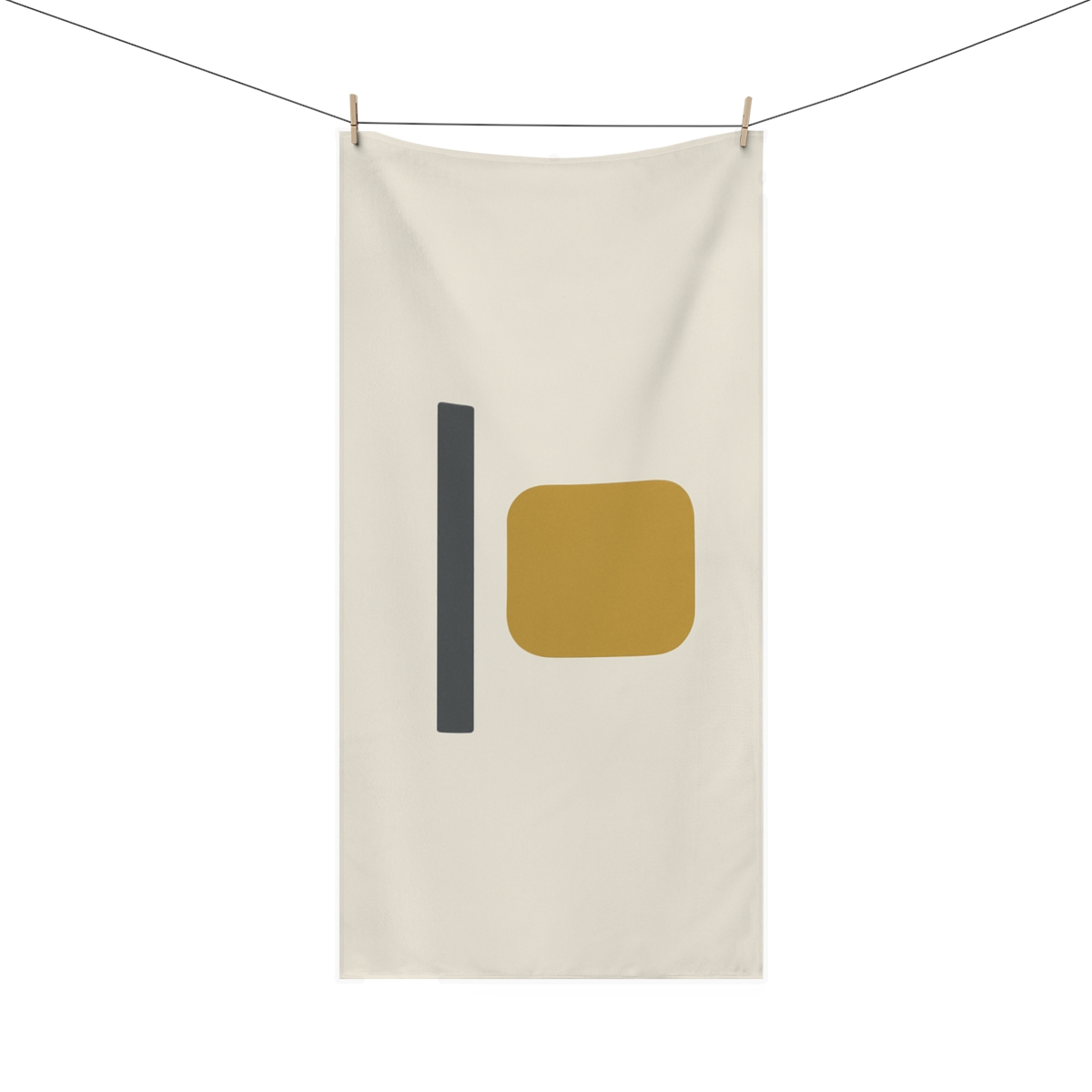 Two Tone Frame Pause soft cotton towels