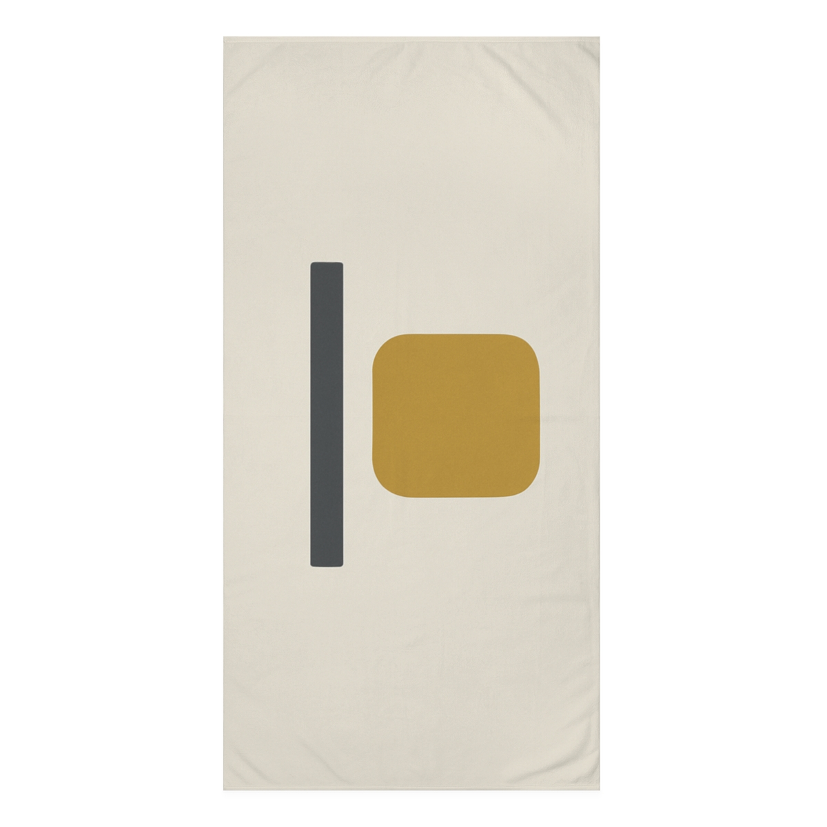 Two Tone Frame Pause soft cotton towels