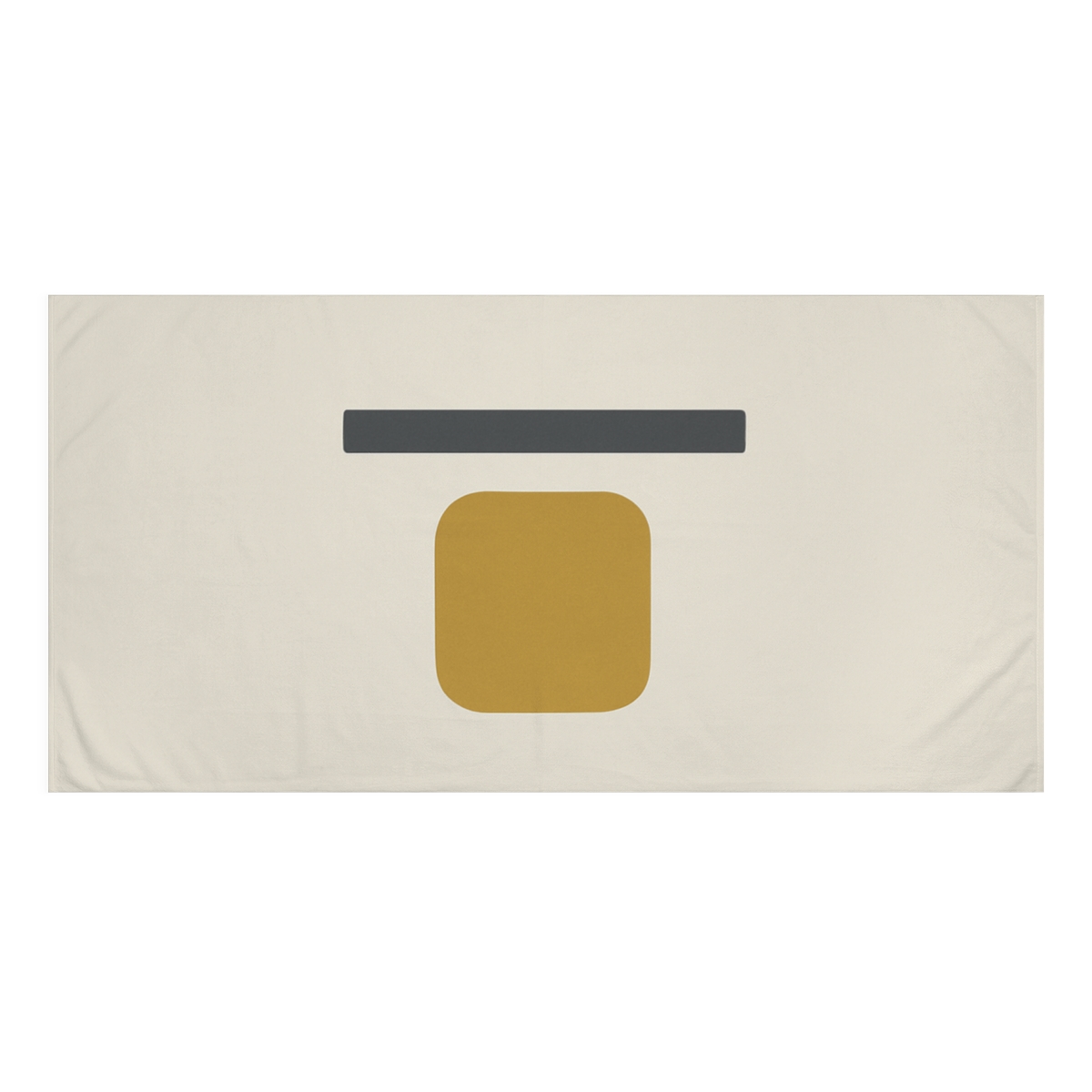 Two Tone Frame Pause soft cotton towels