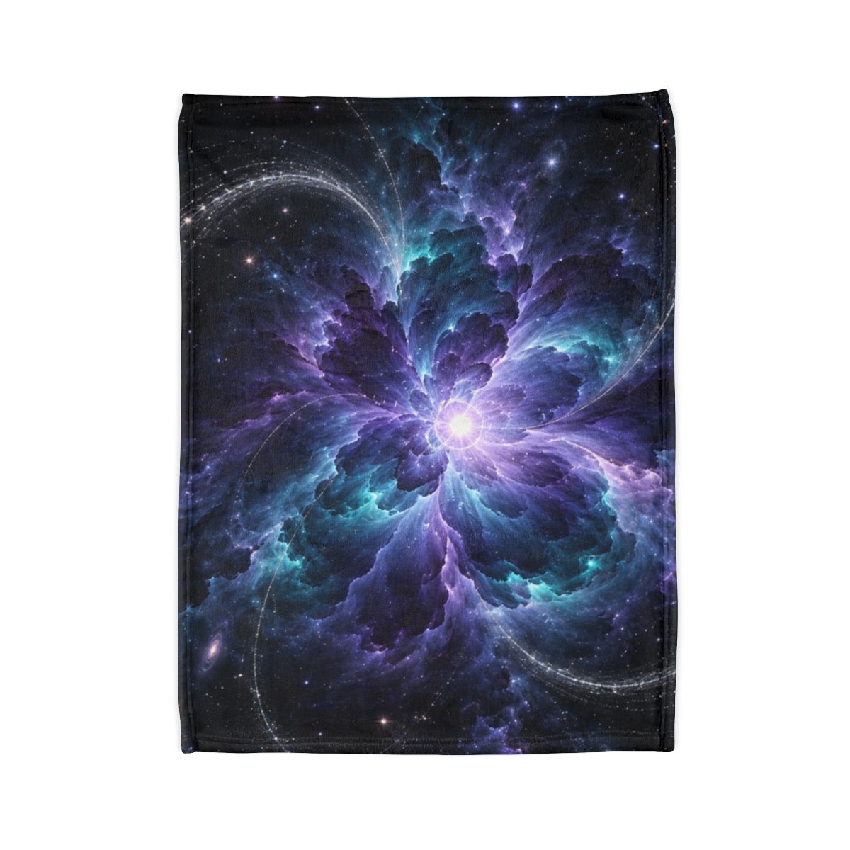 Ultraviolet Void Bloom warm winter blankets [AI-1e7ab87c-59de49675022]