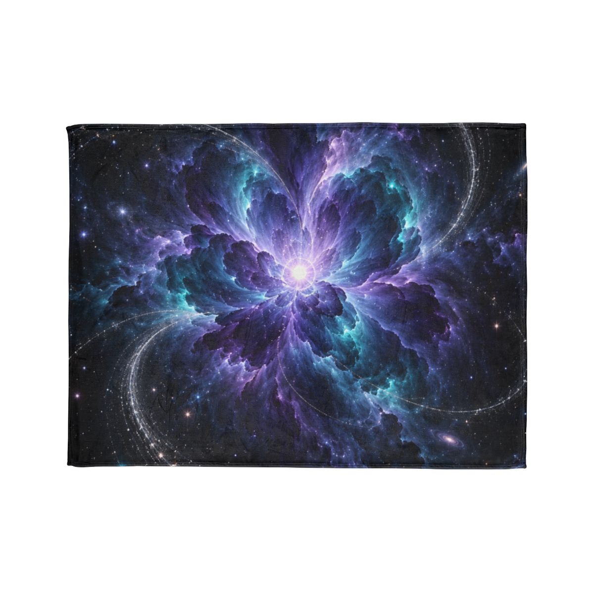 Ultraviolet Void Bloom warm winter blankets [AI-1e7ab87c-f4492667fd2c]