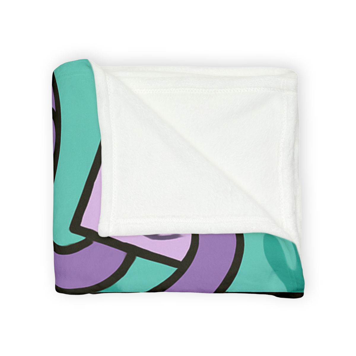 Undersea Library Of The Curious Octopus stylish throw blankets