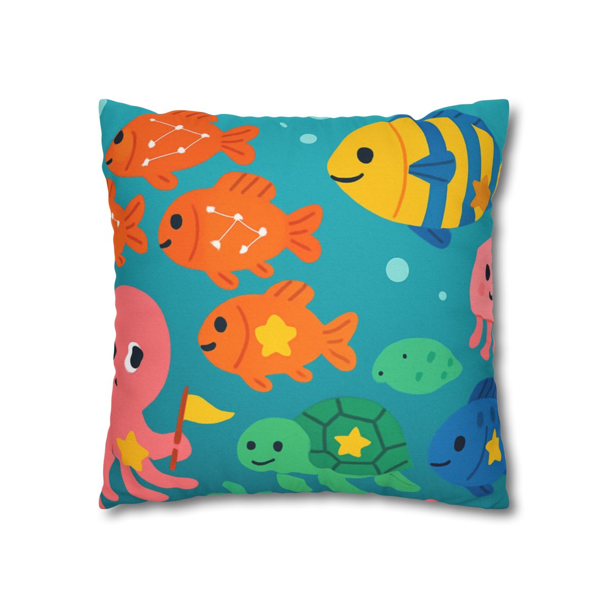 Underwater Galaxy Parade comfortable bedding pillow covers