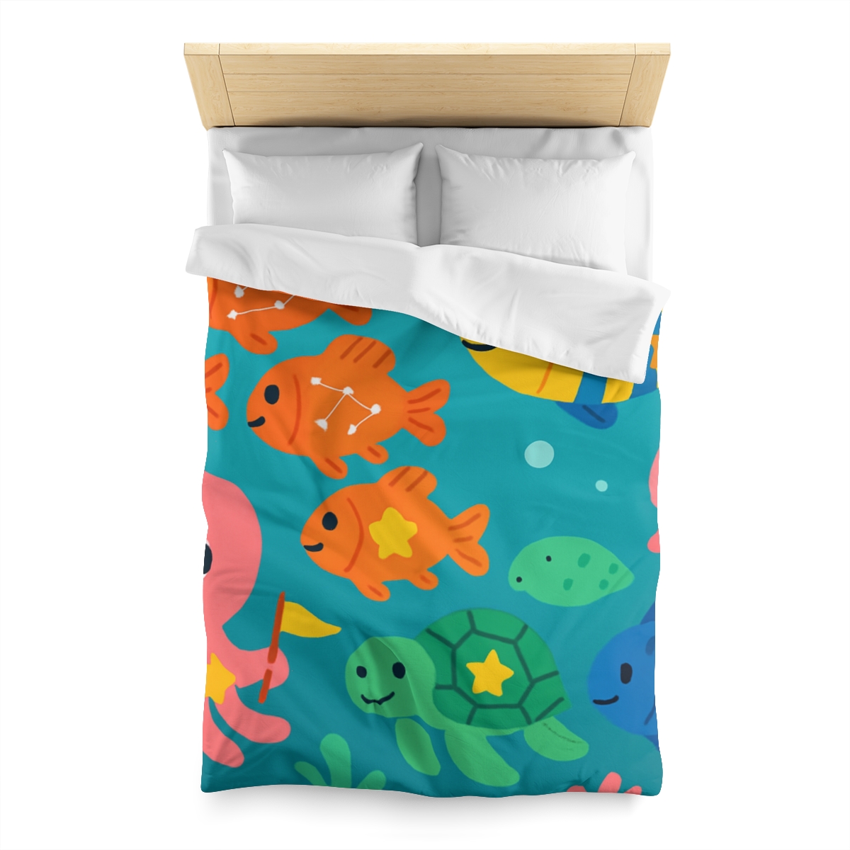 Underwater Galaxy Parade warm winter duvets