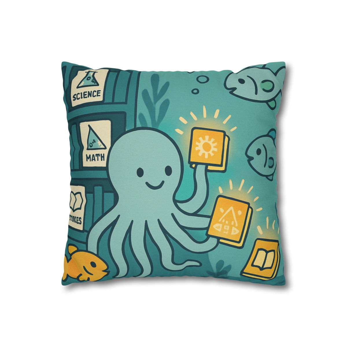Underwater Library Of Light personalized pillow covers