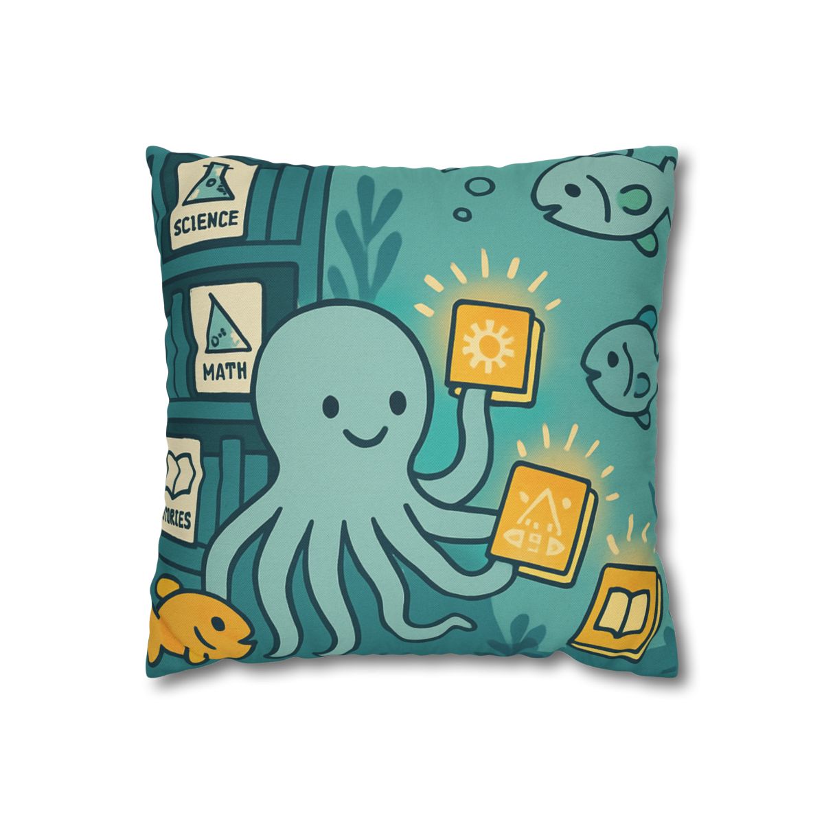 Underwater Library Of Light personalized pillow covers