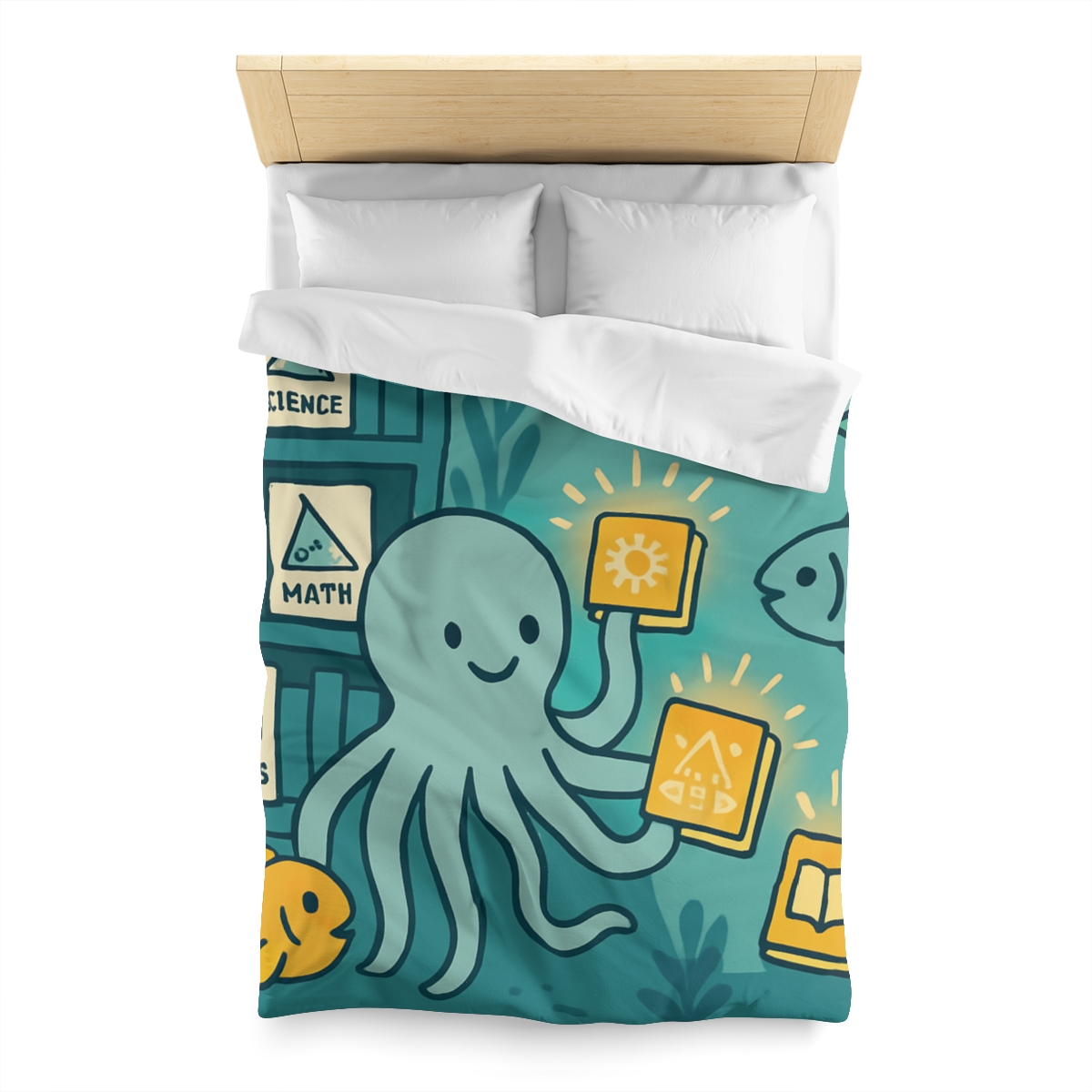 Underwater Library Of Light warm winter duvets