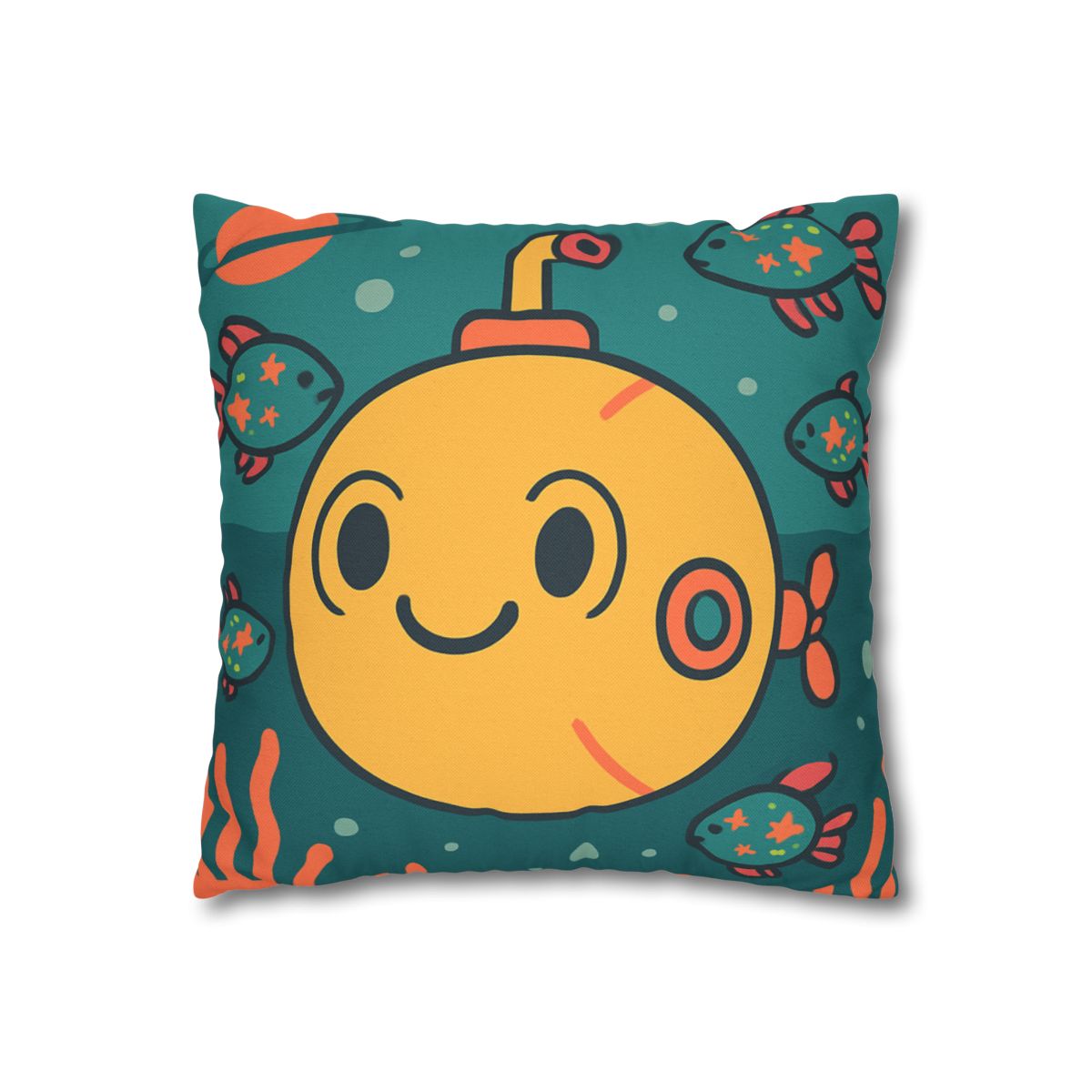Underwater Planet Explorer Sub unique gift pillow cases