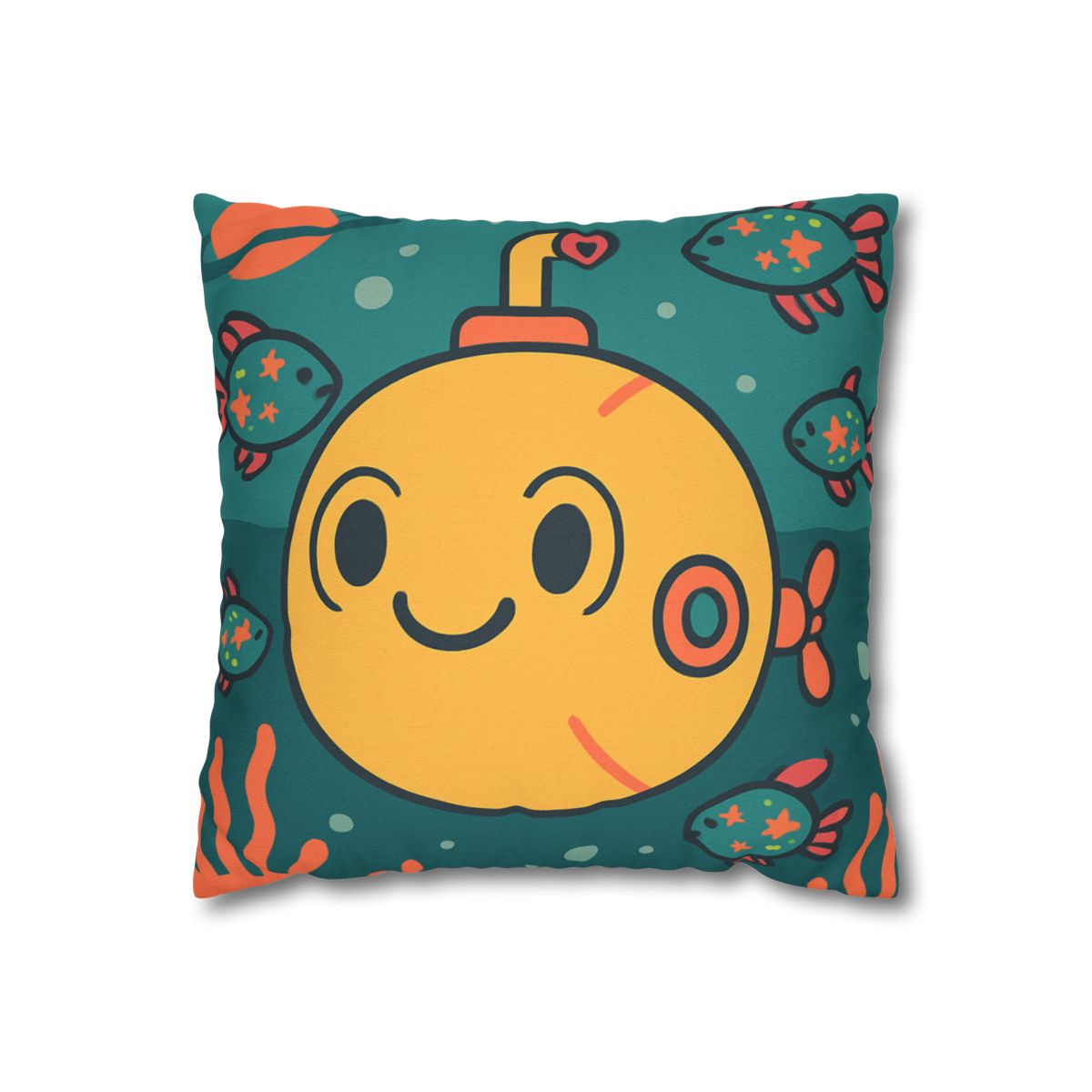 Underwater Planet Explorer Sub unique gift pillow cases