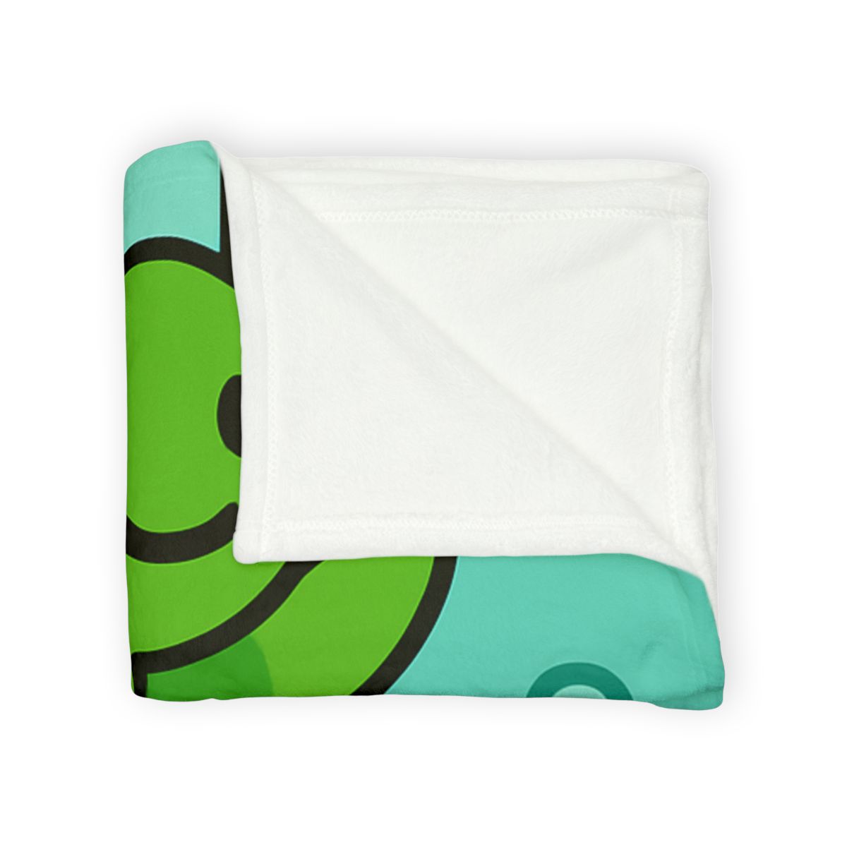 Underwater Rocket Turtle soft fleece blankets