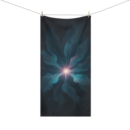 Vacuum Bloom Starburst personalized bath towels