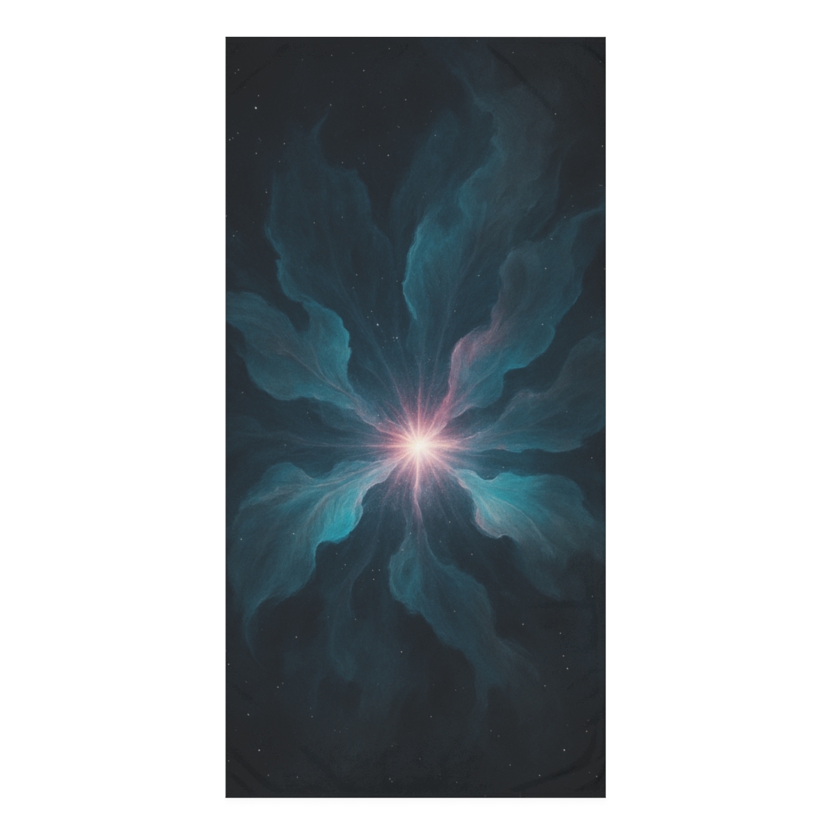 Vacuum Bloom Starburst personalized bath towels