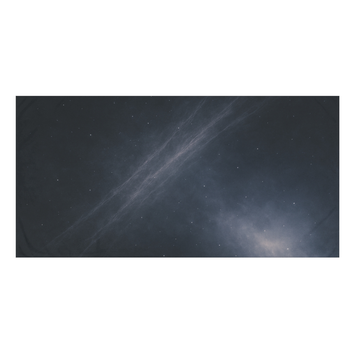 Vacuum Frost Filament Drift designer printed towels