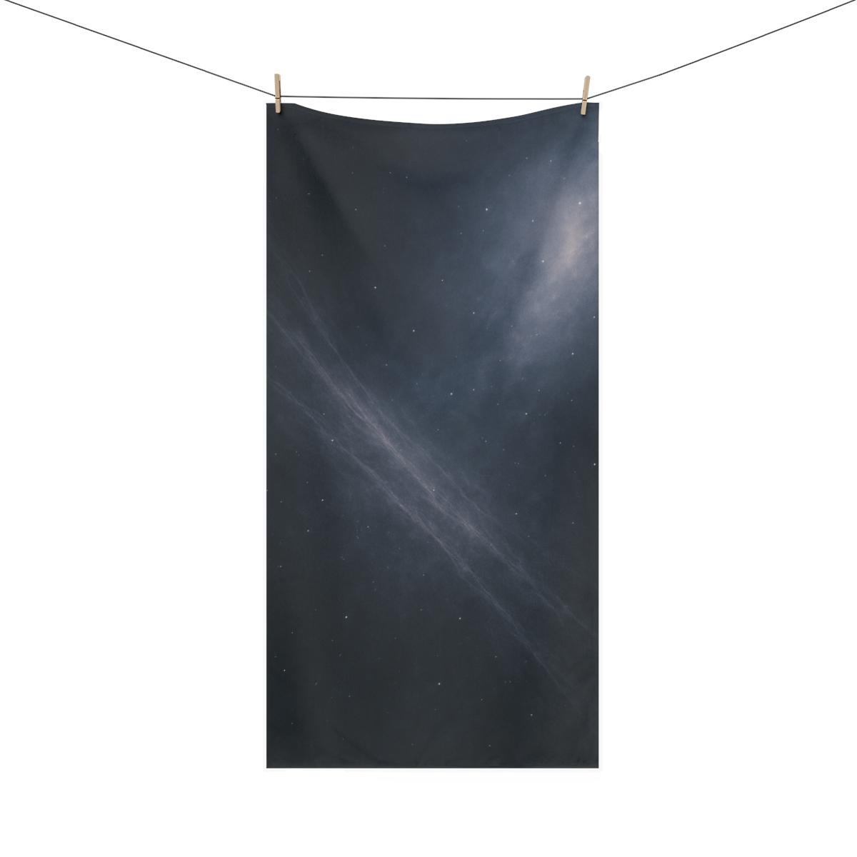 Vacuum Frost Filament Drift designer printed towels