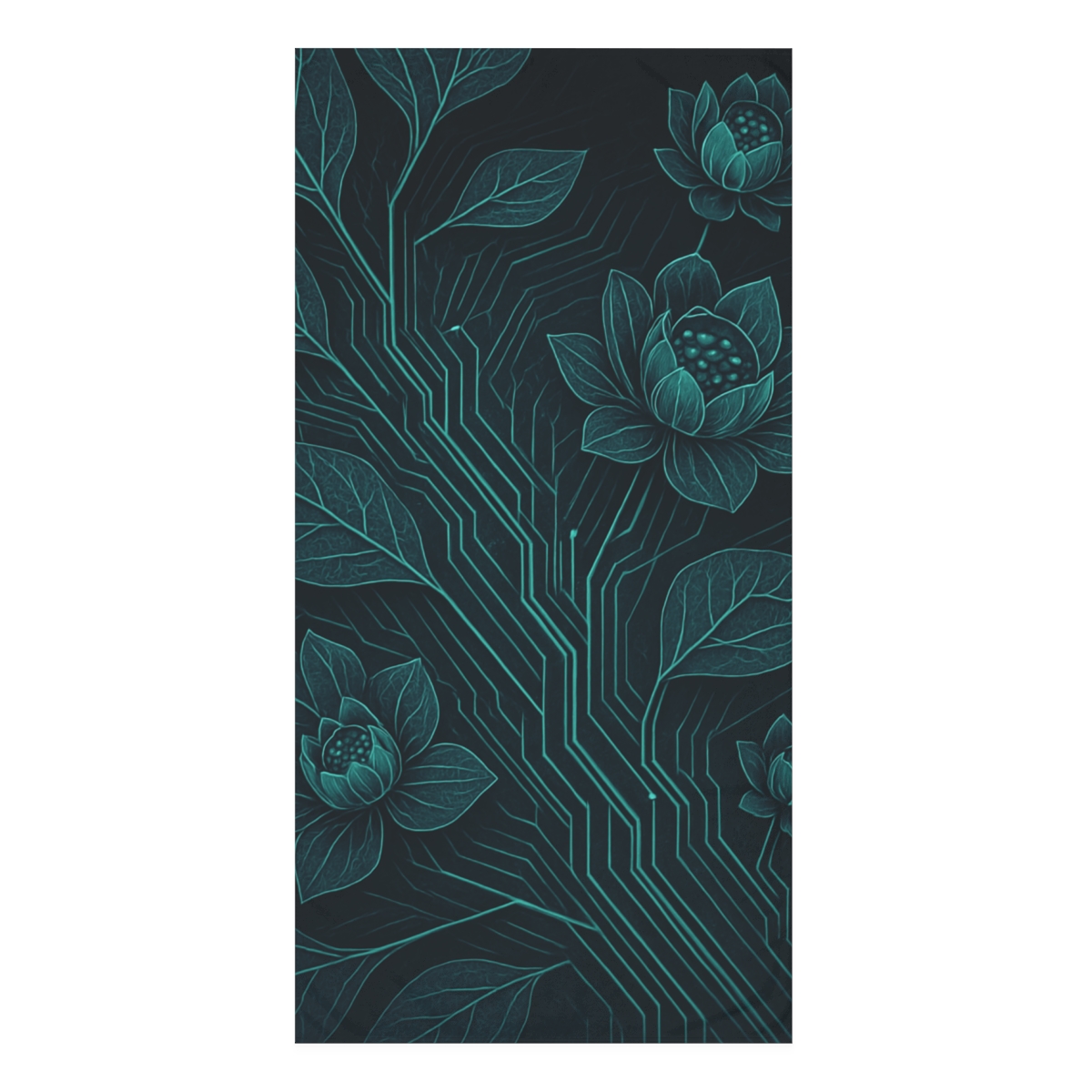 Vein Circuit Bloomwork comfortable face towels