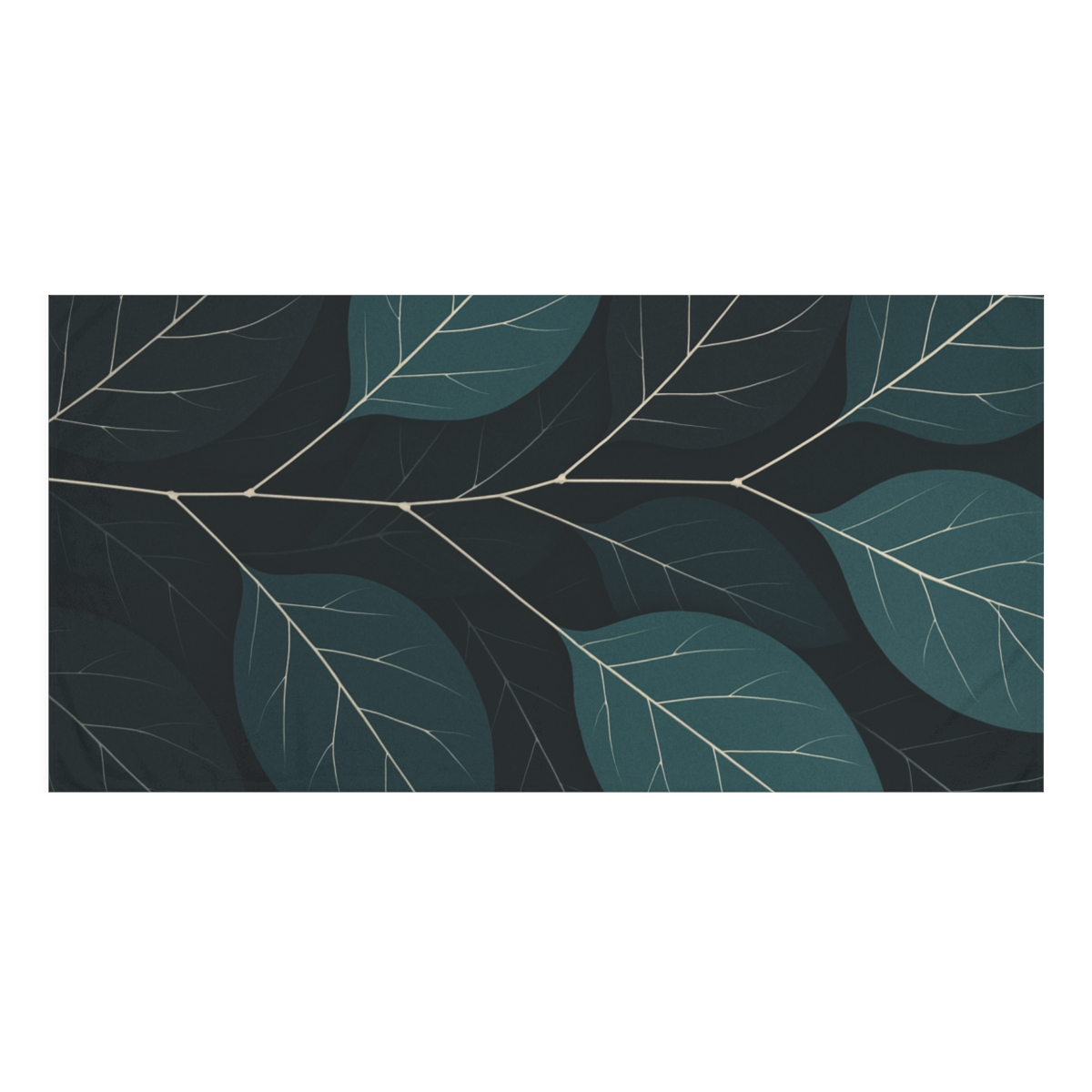 Vein Circuit Canopy personalized bath towels