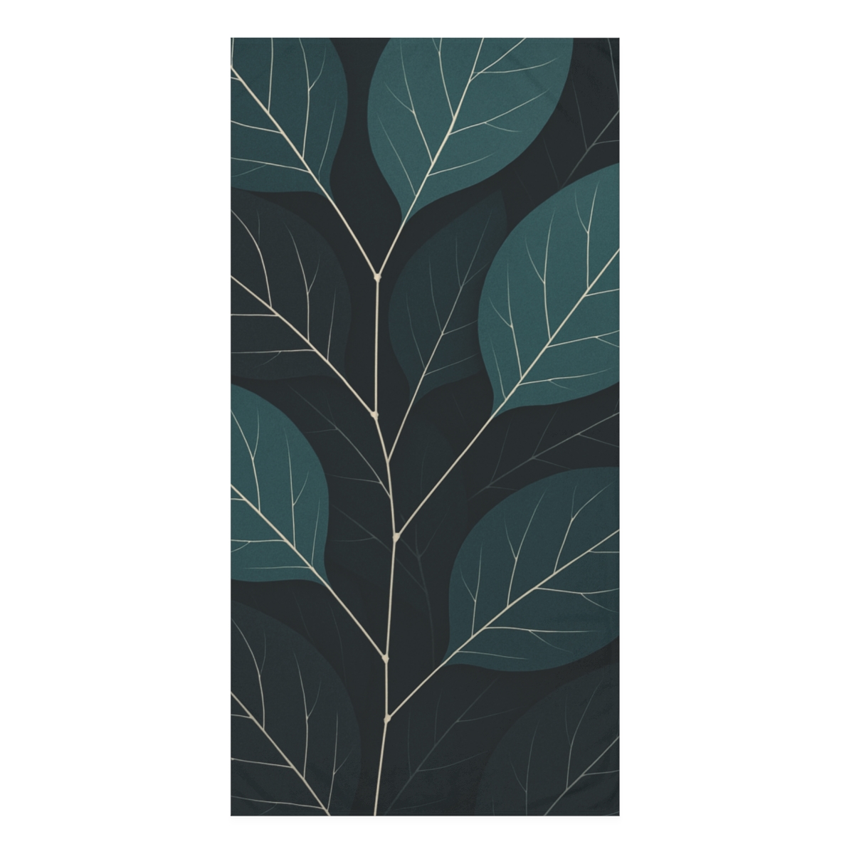 Vein Circuit Canopy personalized bath towels