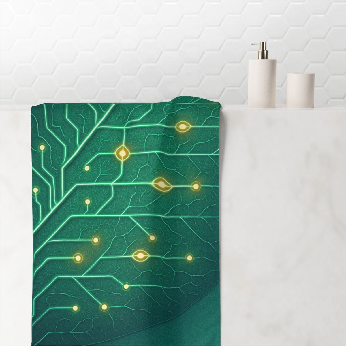 Vein Circuit Canopy unique gift towels
