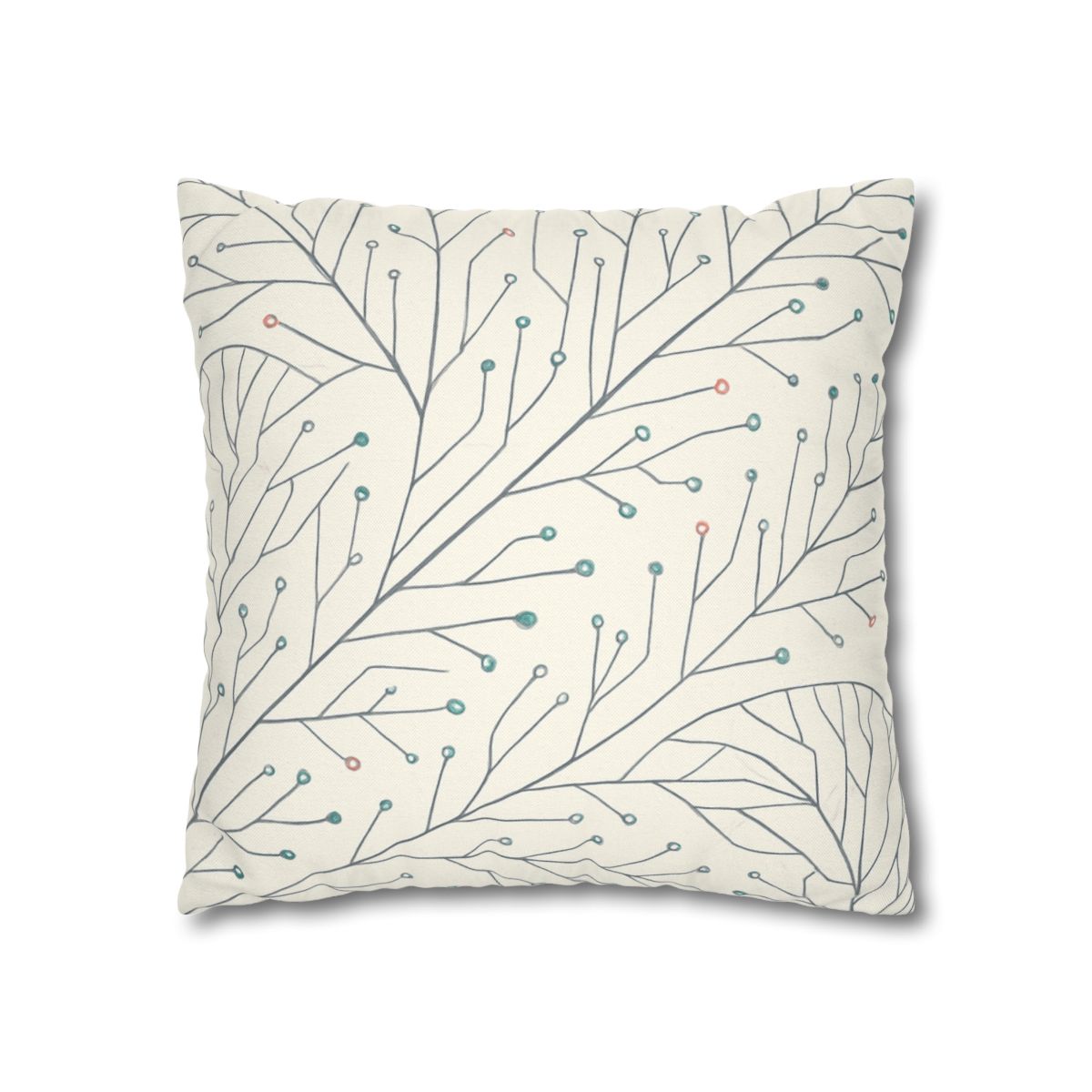 Vein Circuit Filigree stylish decorative pillowcases