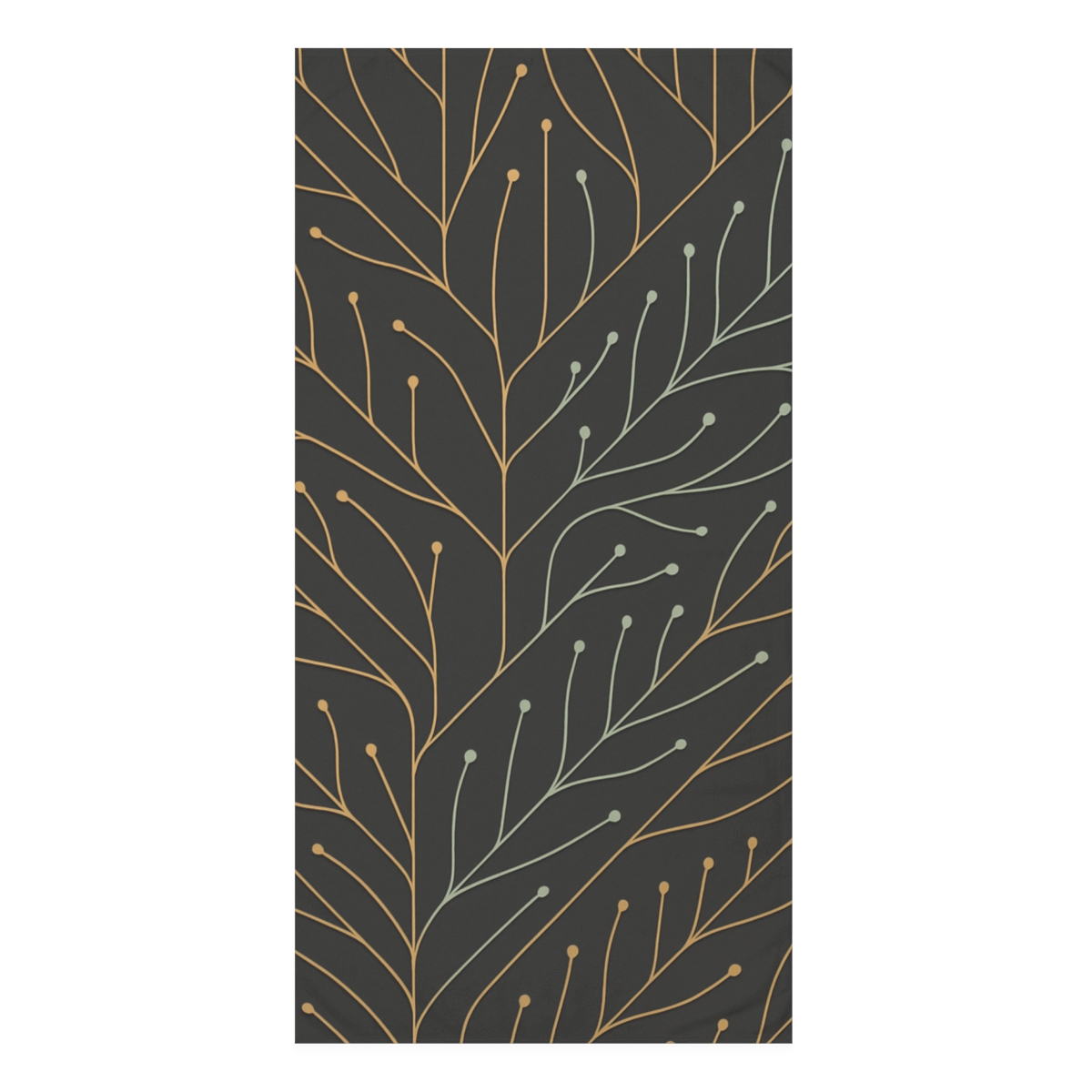 Vein Circuit Filigree personalized bath towels