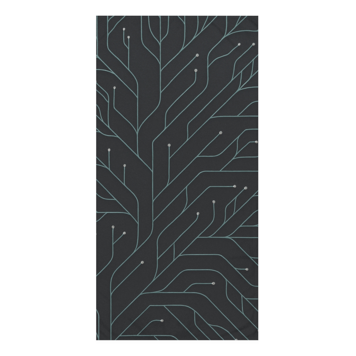 Vein Circuit Filigree custom towels