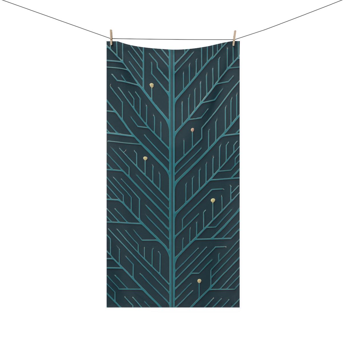 Vein Filament Circuitry soft cotton towels