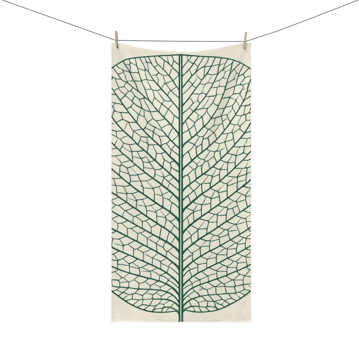 Vein Lace Diagram designer printed towels