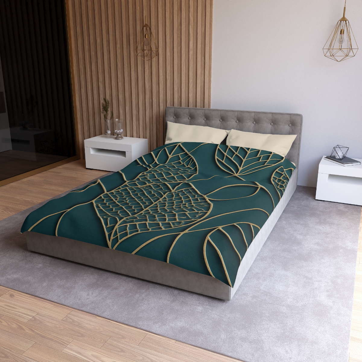 Vein Lace Geometry personalized bedding duvets