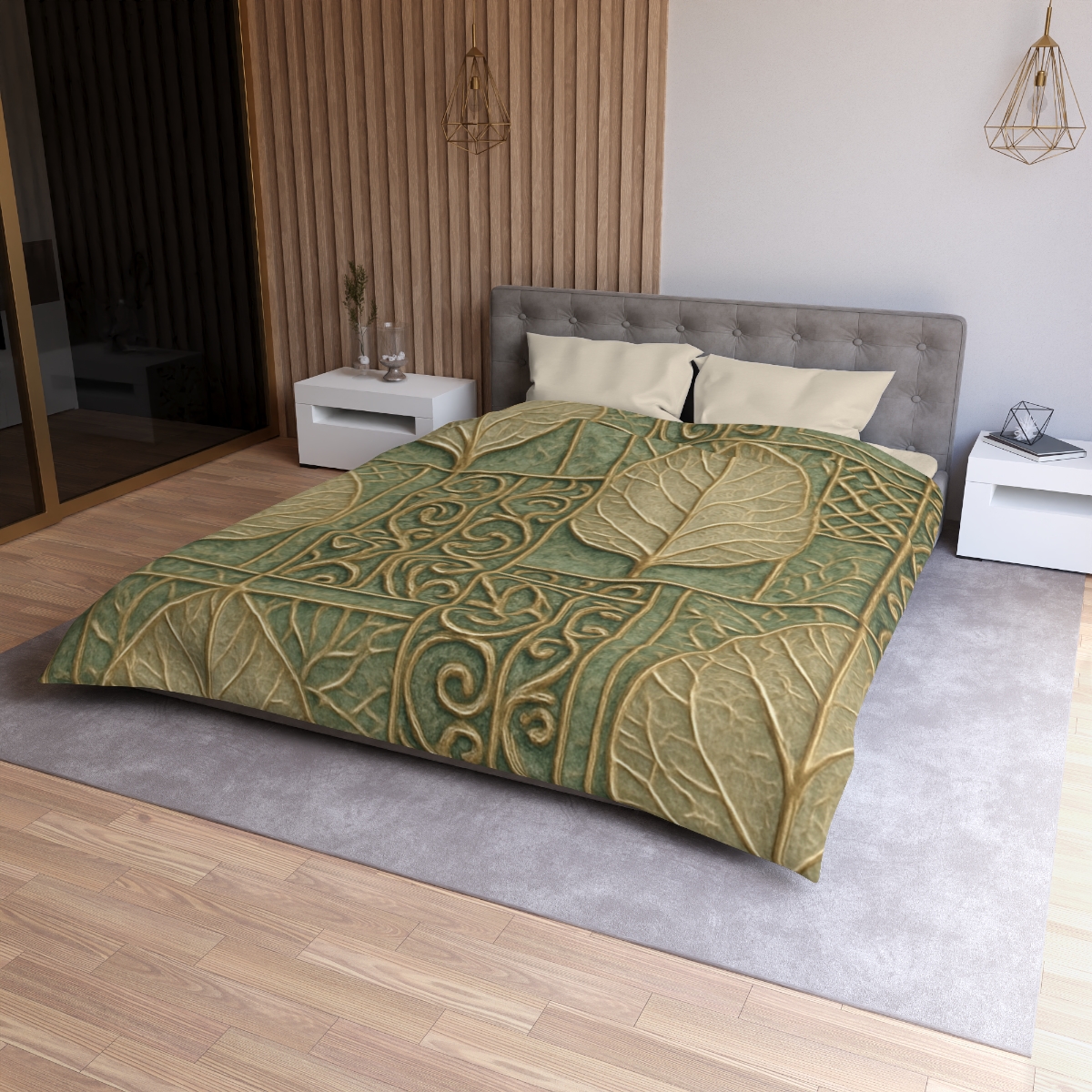 Vein Lace Mosaic soft comforter duvets