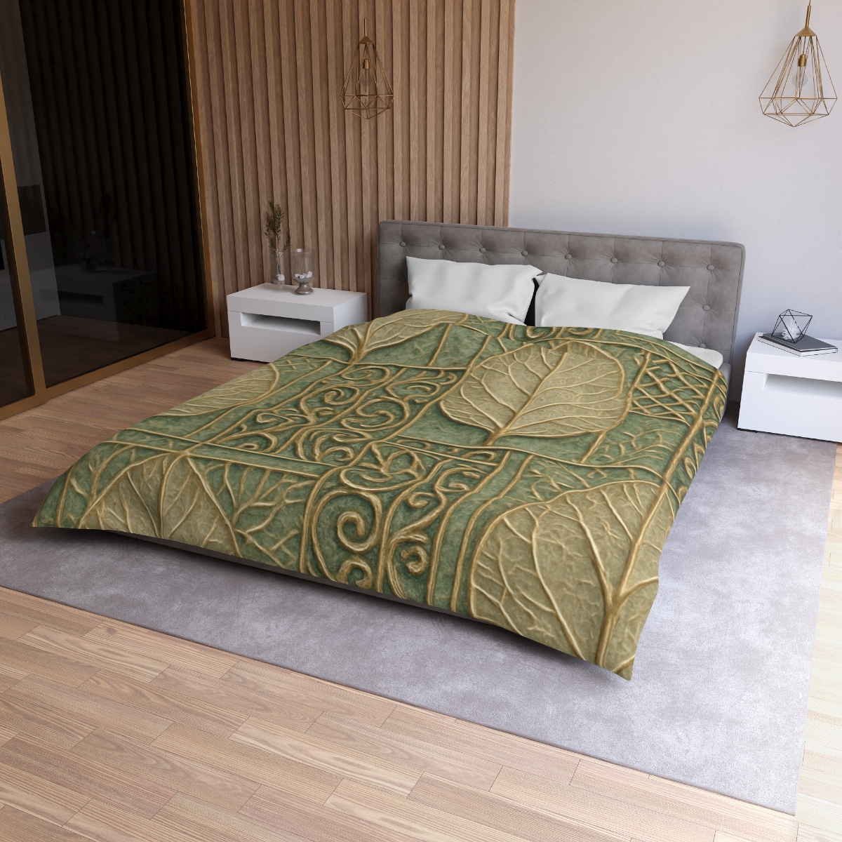 Vein Lace Mosaic soft comforter duvets