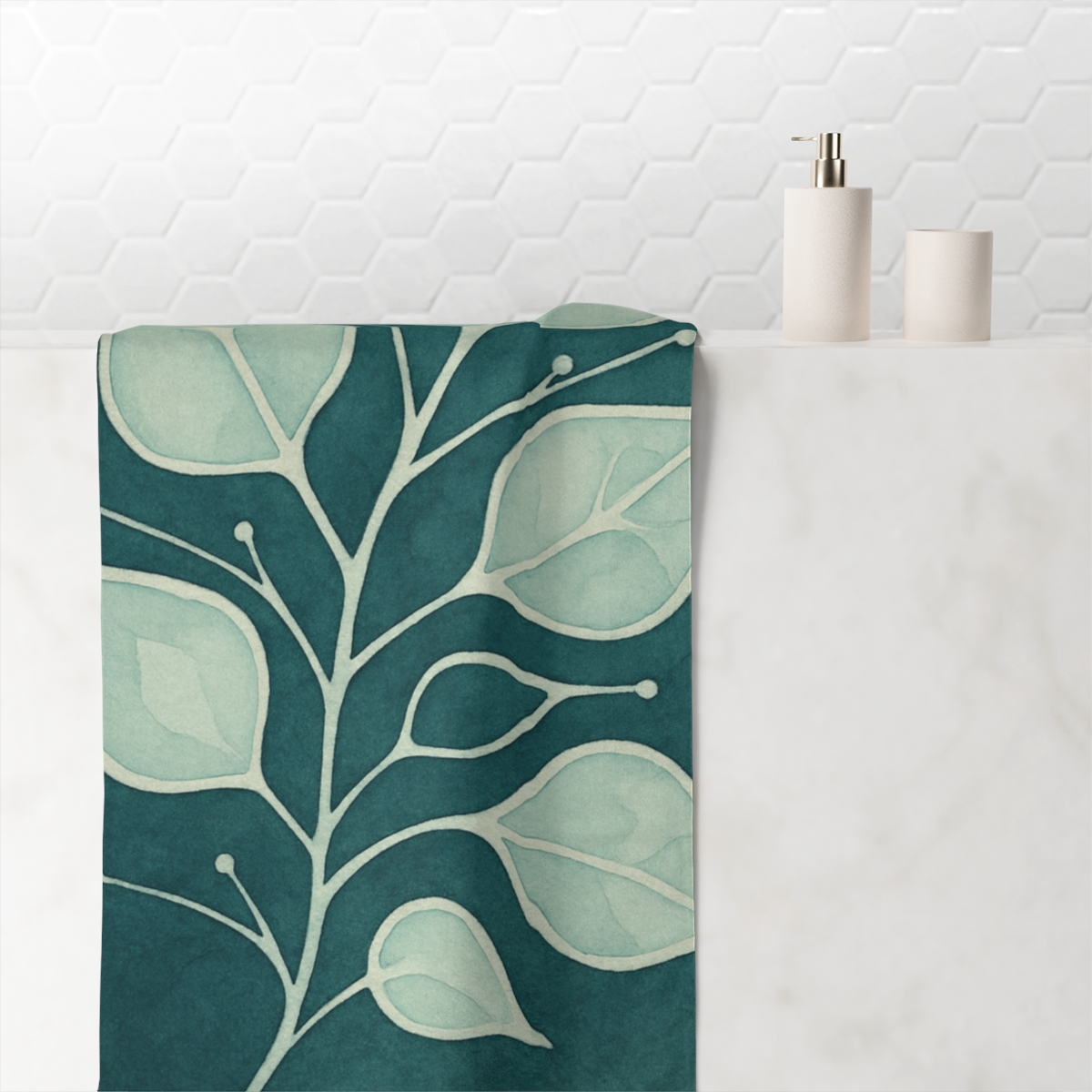 Vein Lace Network trendy hand towels
