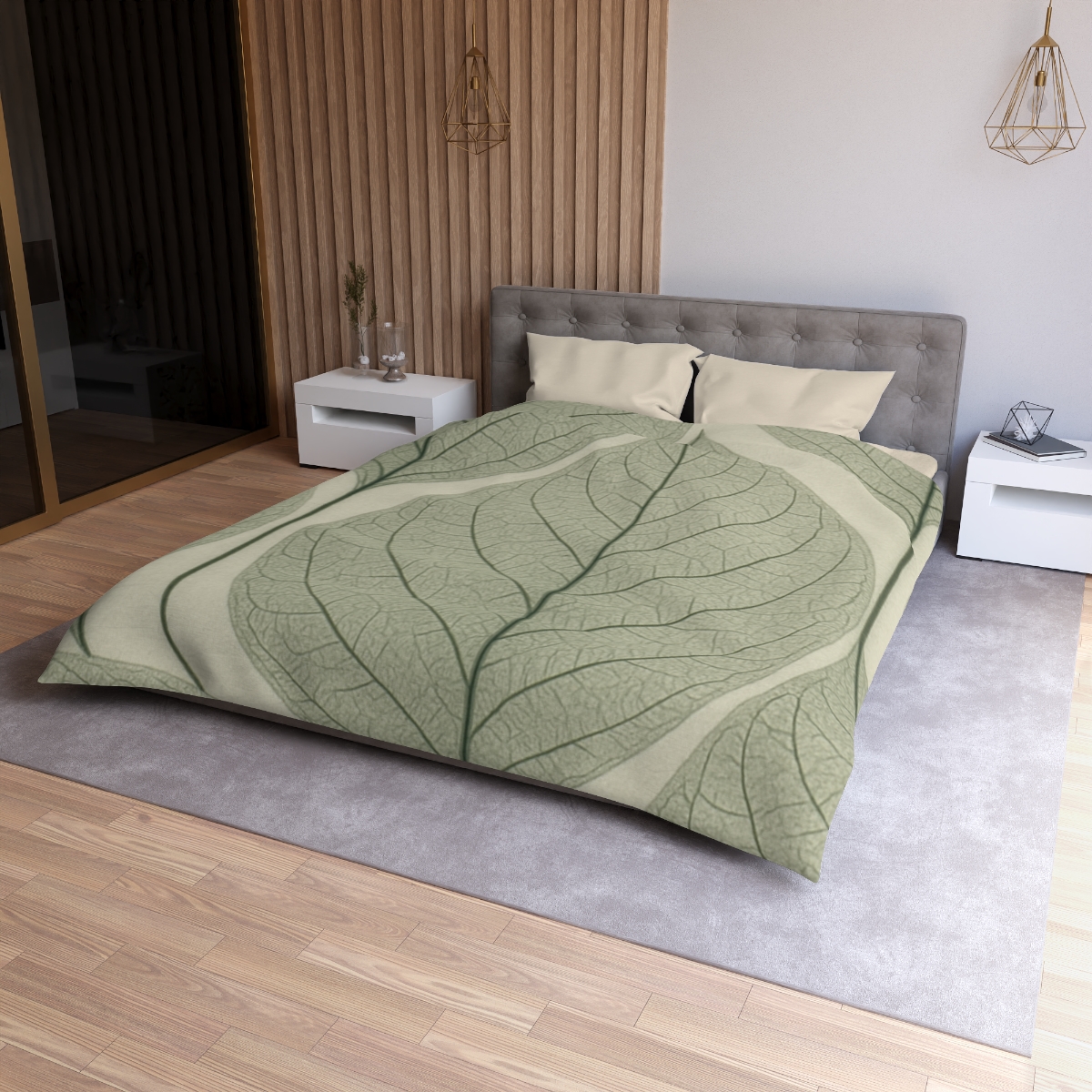 Vein Lace Overlay soft comforter duvets