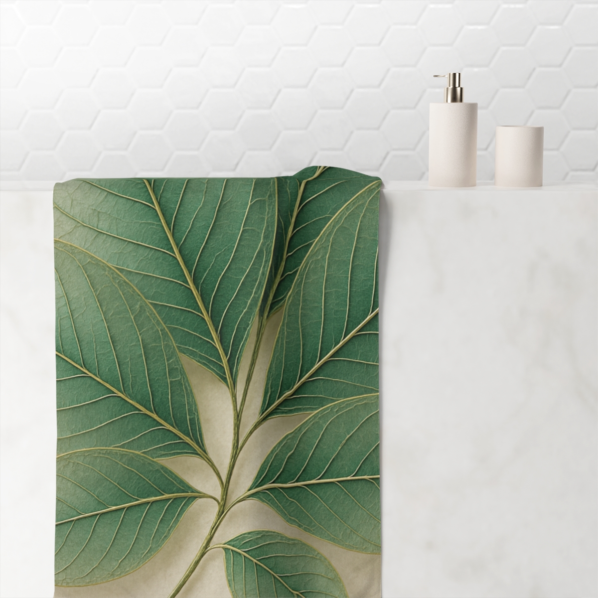 Vein Lacework Panel decorative home towels