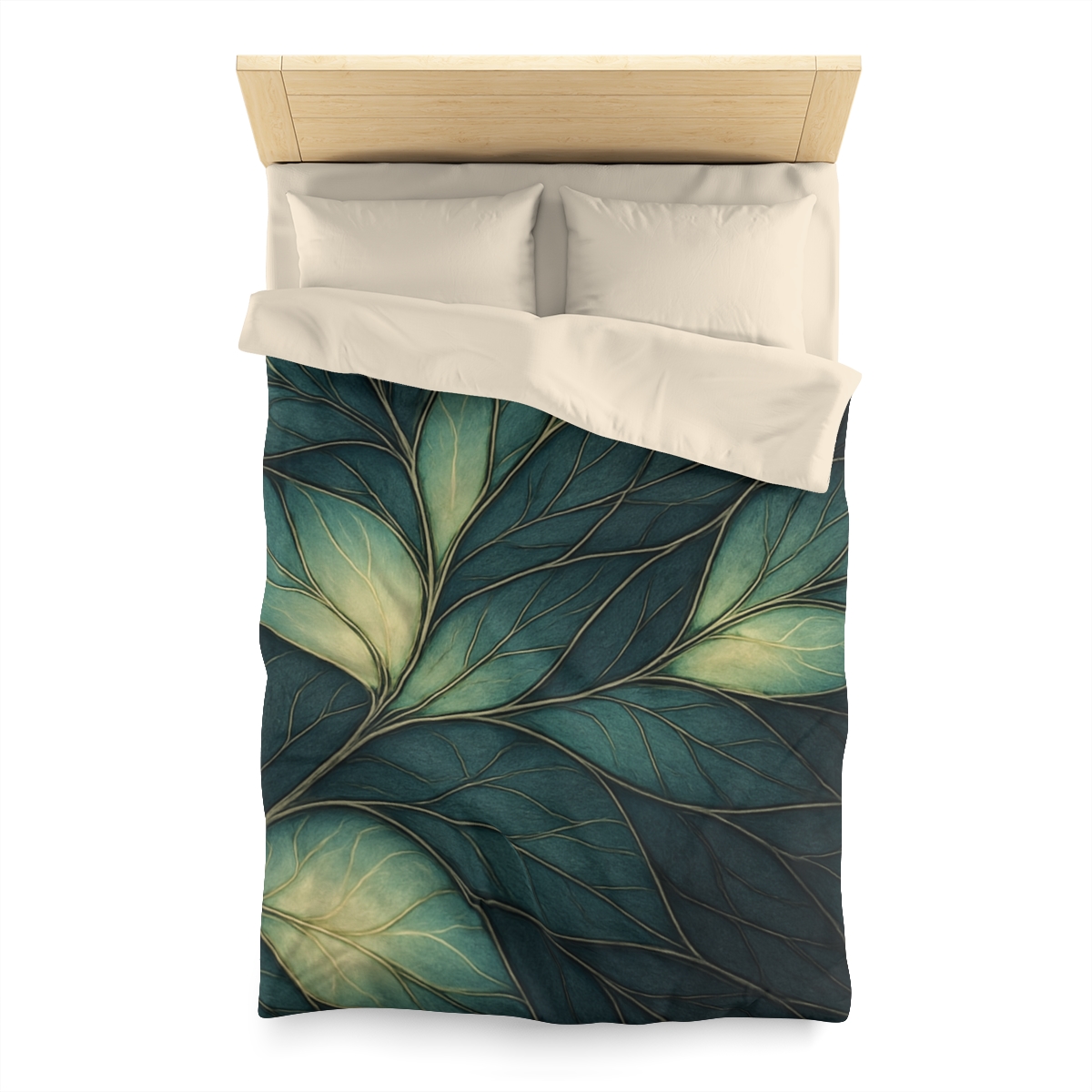 Vein Lattice Aurora Bloom designer printed duvets