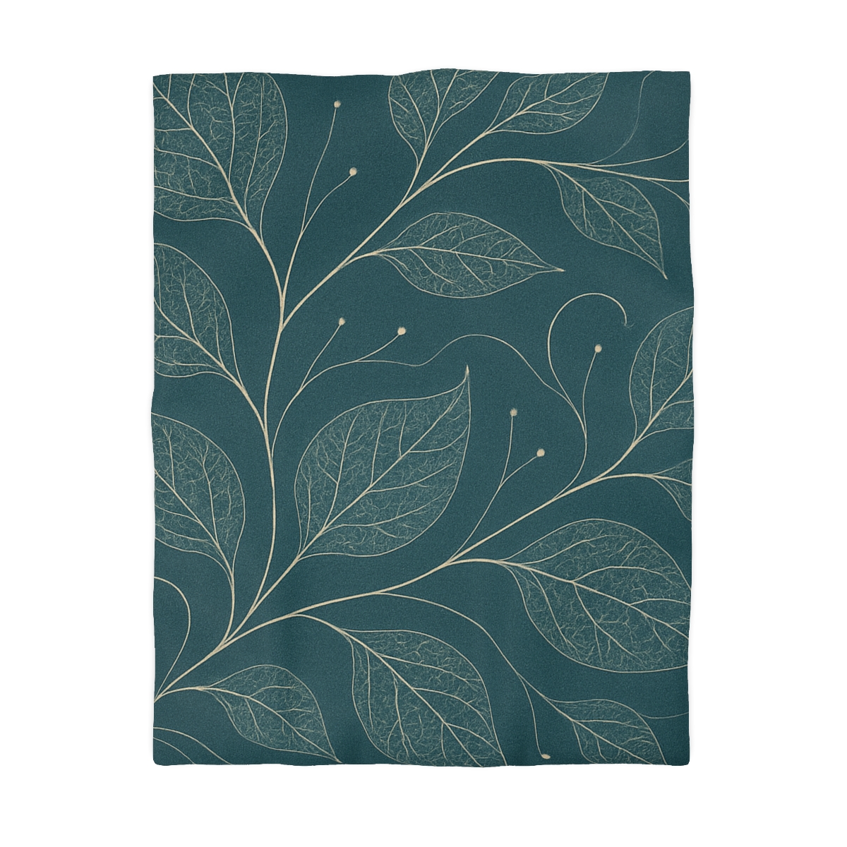 Vein Map Constellation Weave designer printed duvets