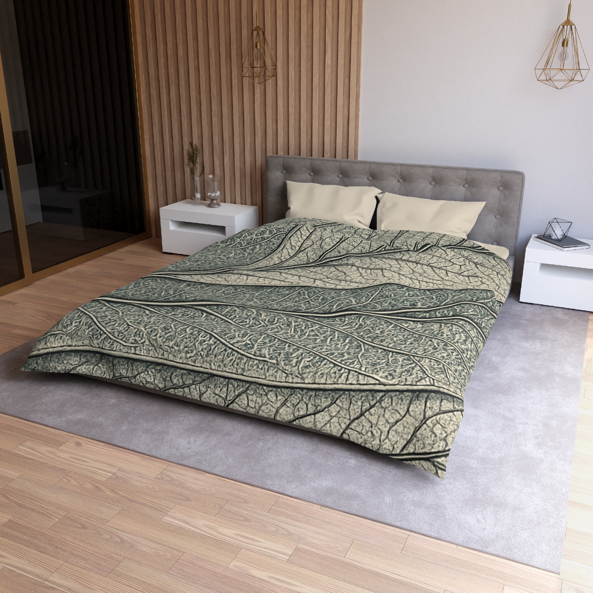 Vein Map Filigree custom duvets