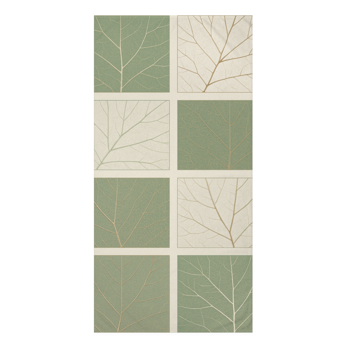 Vein Map Mosaic comfortable face towels