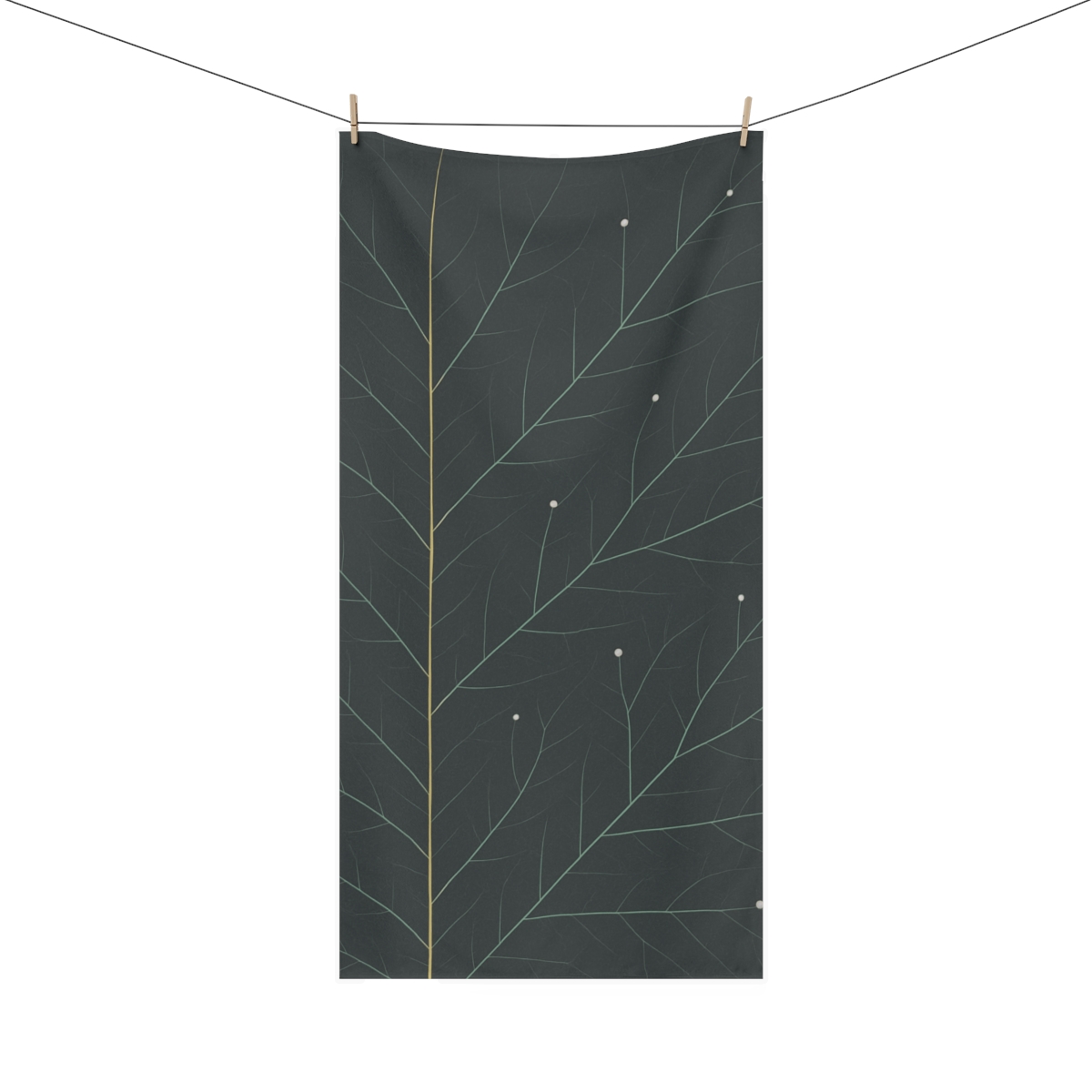 Vein Network Starchart decorative home towels