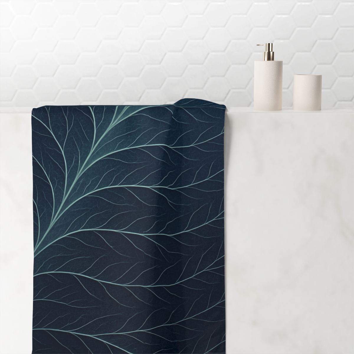 Vein Ripple Constellation personalized bath towels