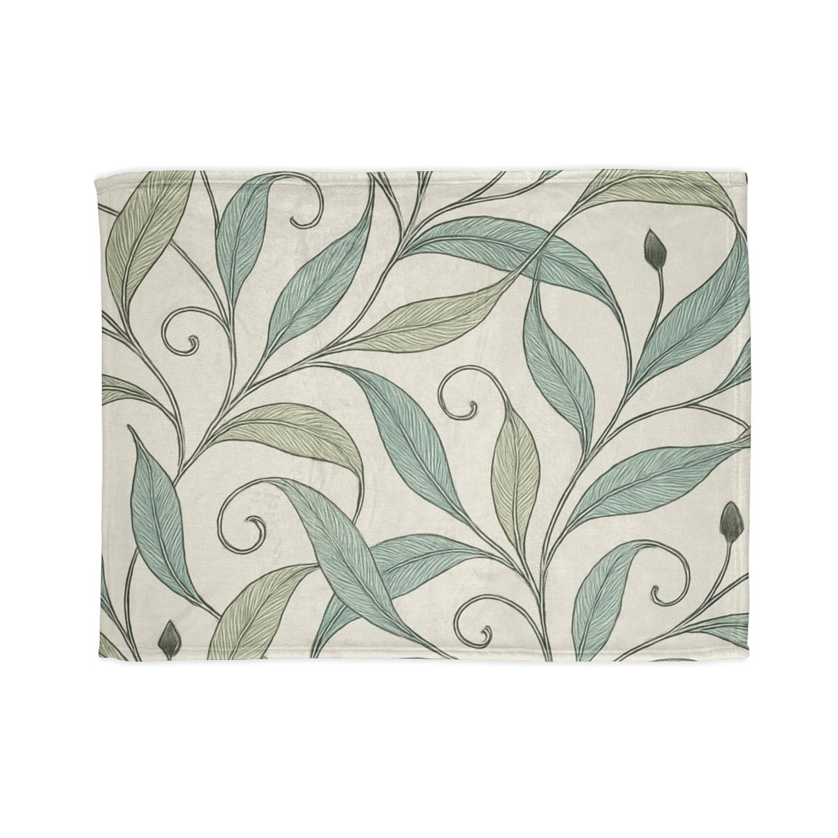 Vein Script Lattice soft fleece blankets